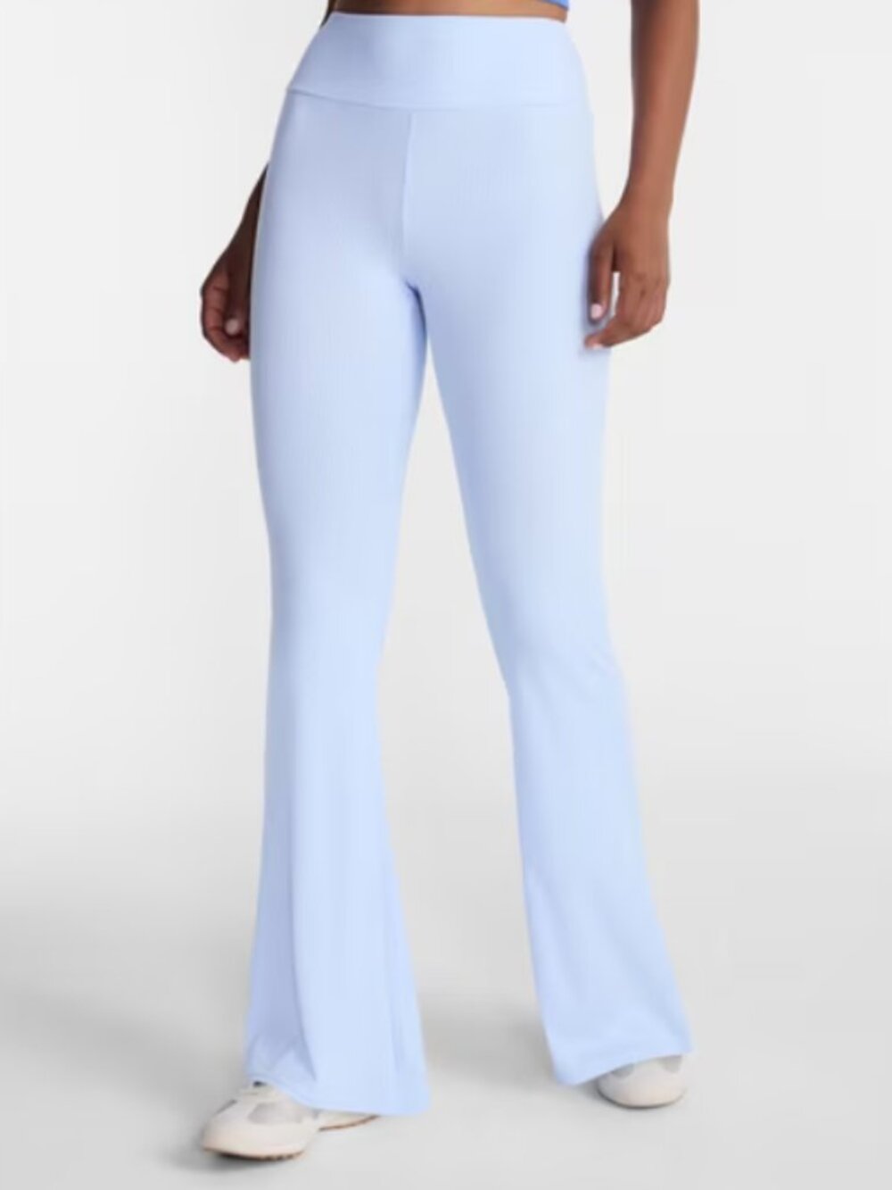 NWT! No Boundaries Blue Magic Ribbed Flare Pants Size XXL